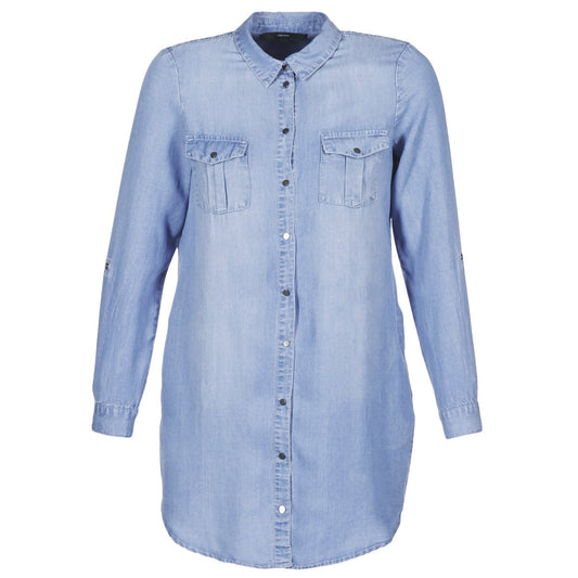 Abito corto Donna Vero Moda VMSILLA Blu