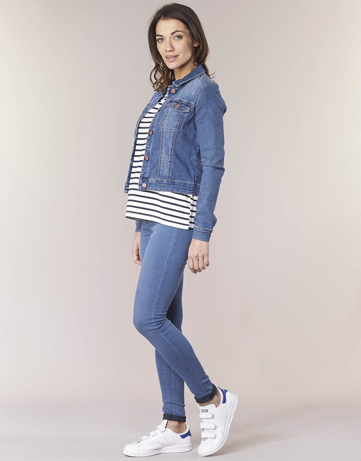 Giacca in jeans Donna Noisy May NMDEBRA Blu