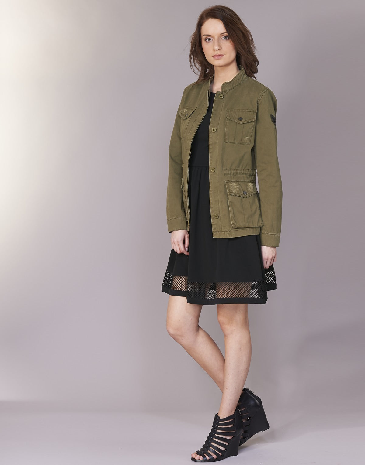 Giacca Donna Only BEA Kaki