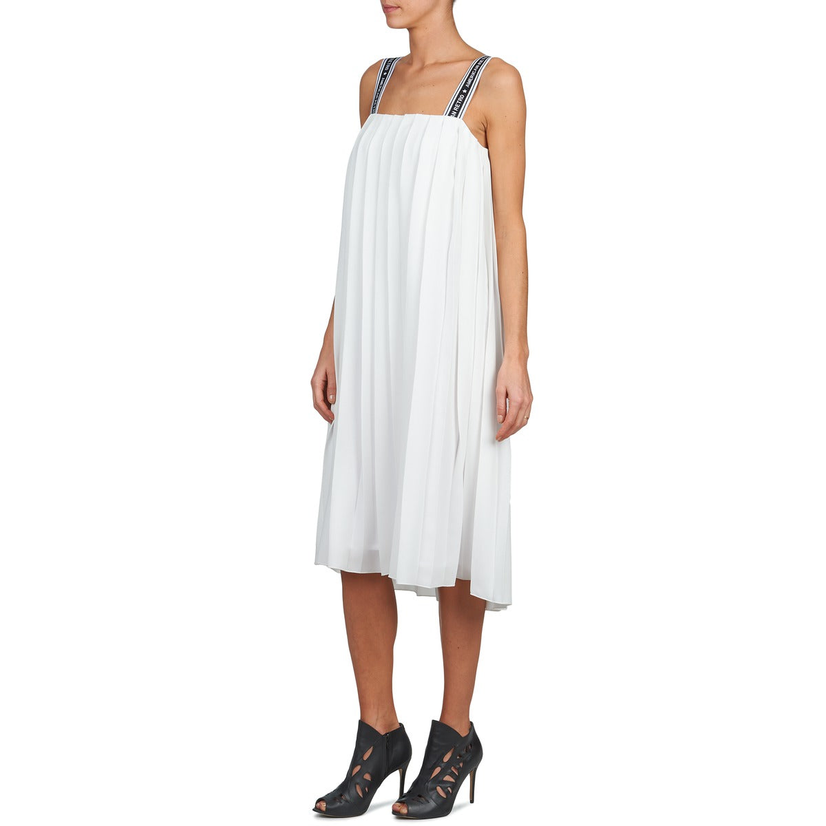 Abito lungo Donna American Retro VERO LONG Bianco