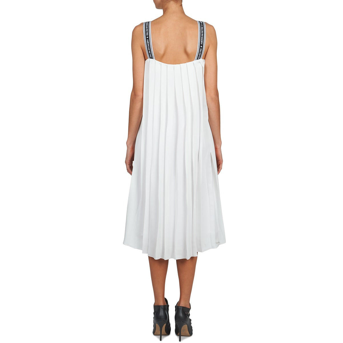 Abito lungo Donna American Retro VERO LONG Bianco