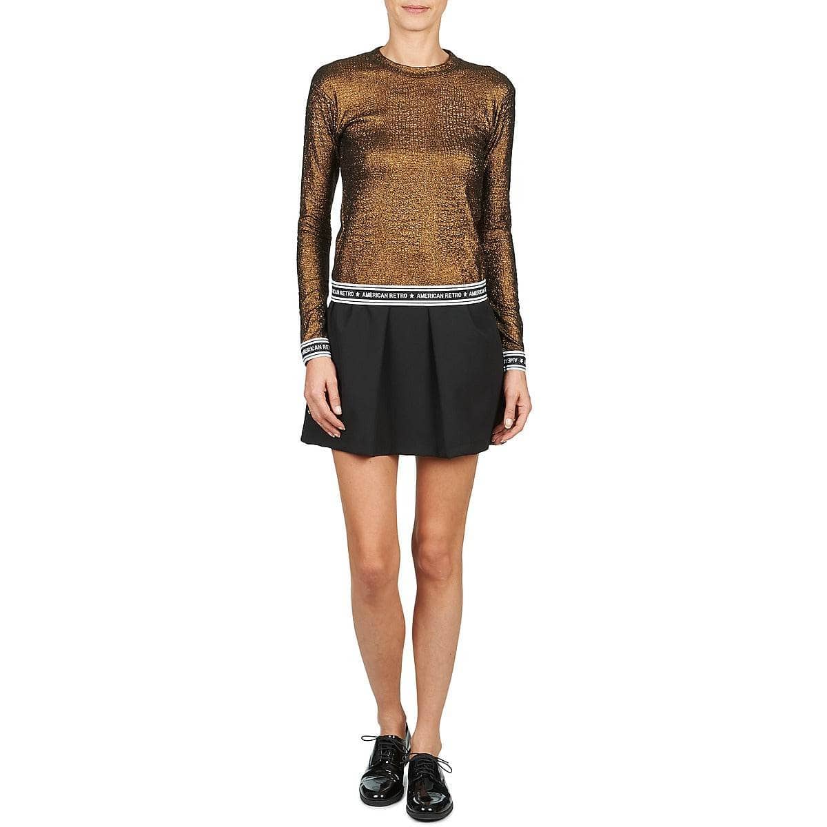 T-shirts a maniche lunghe Donna American Retro ALLAN Oro