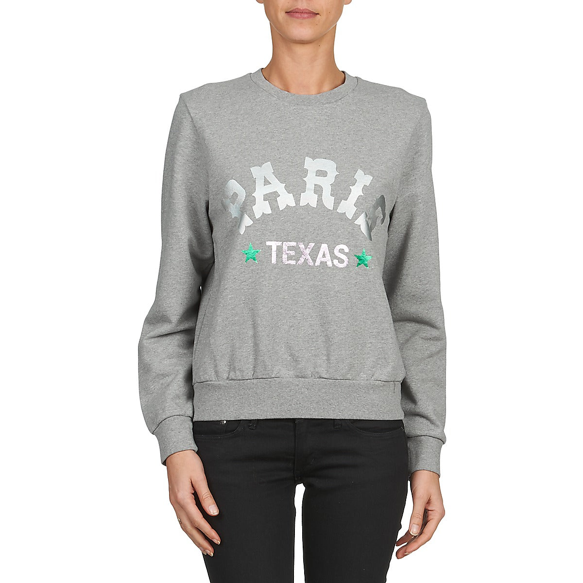 Felpa Donna American Retro MIRKO Grigio