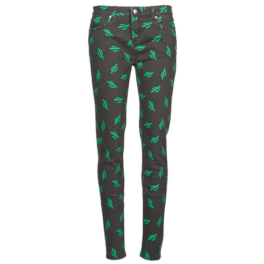 Jeans Slim Donna American Retro TINA Verde