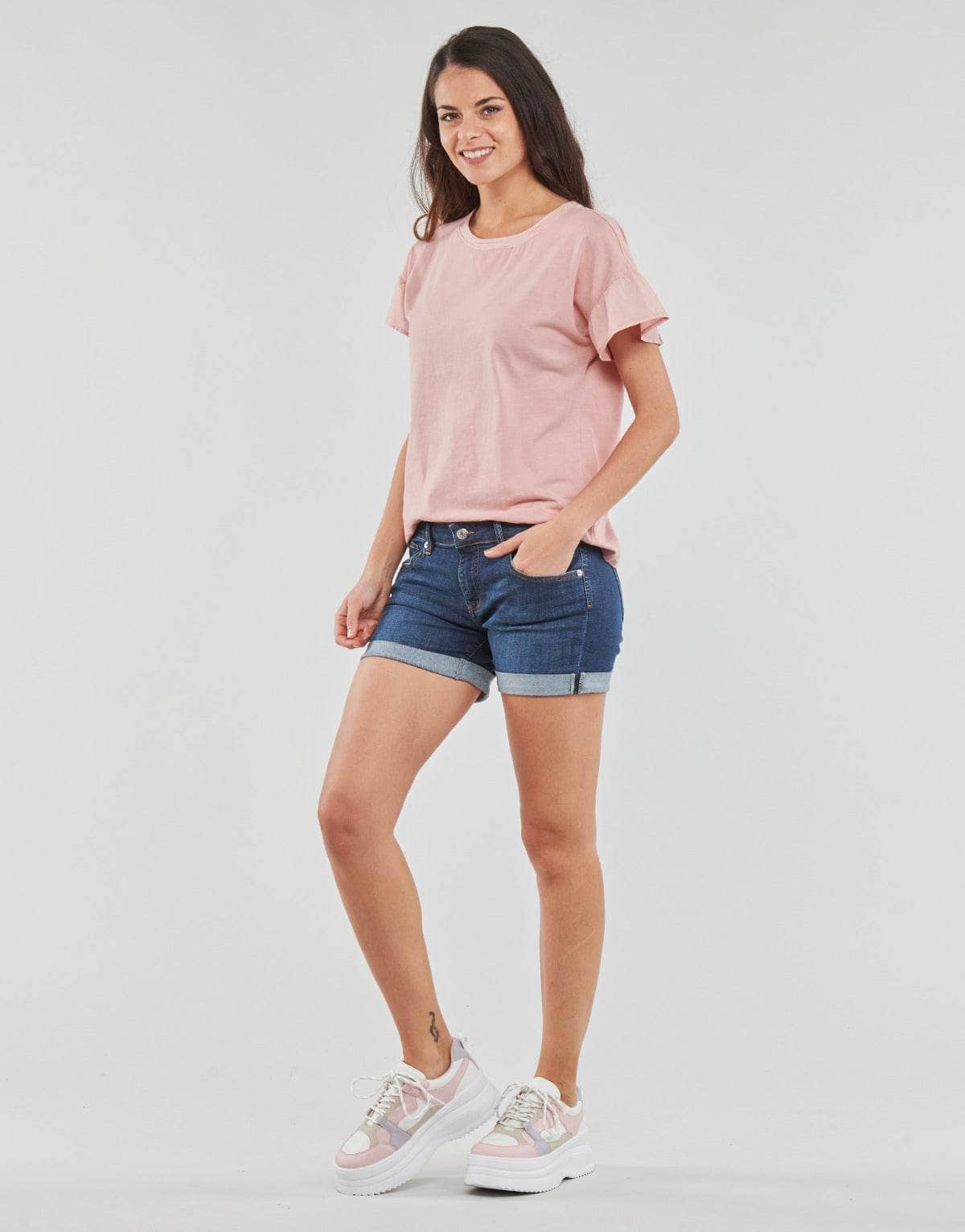 Shorts Donna Moony Mood INYUTE Blu