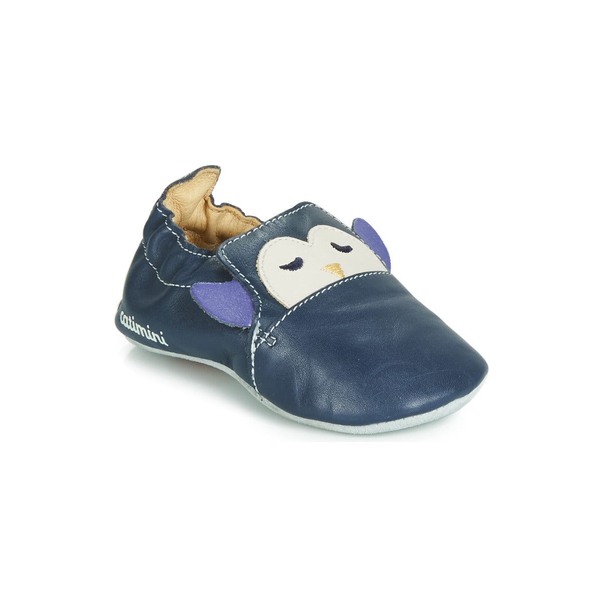 Pantofole bambini ragazzo Catimini PINGOU Blu