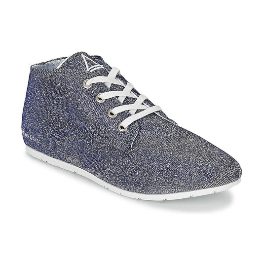 Sneakers basse Donna Eleven Paris BASGLITTER Argento