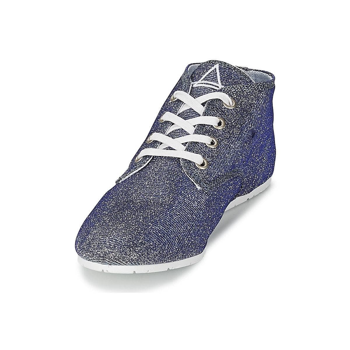 Sneakers basse Donna Eleven Paris BASGLITTER Argento