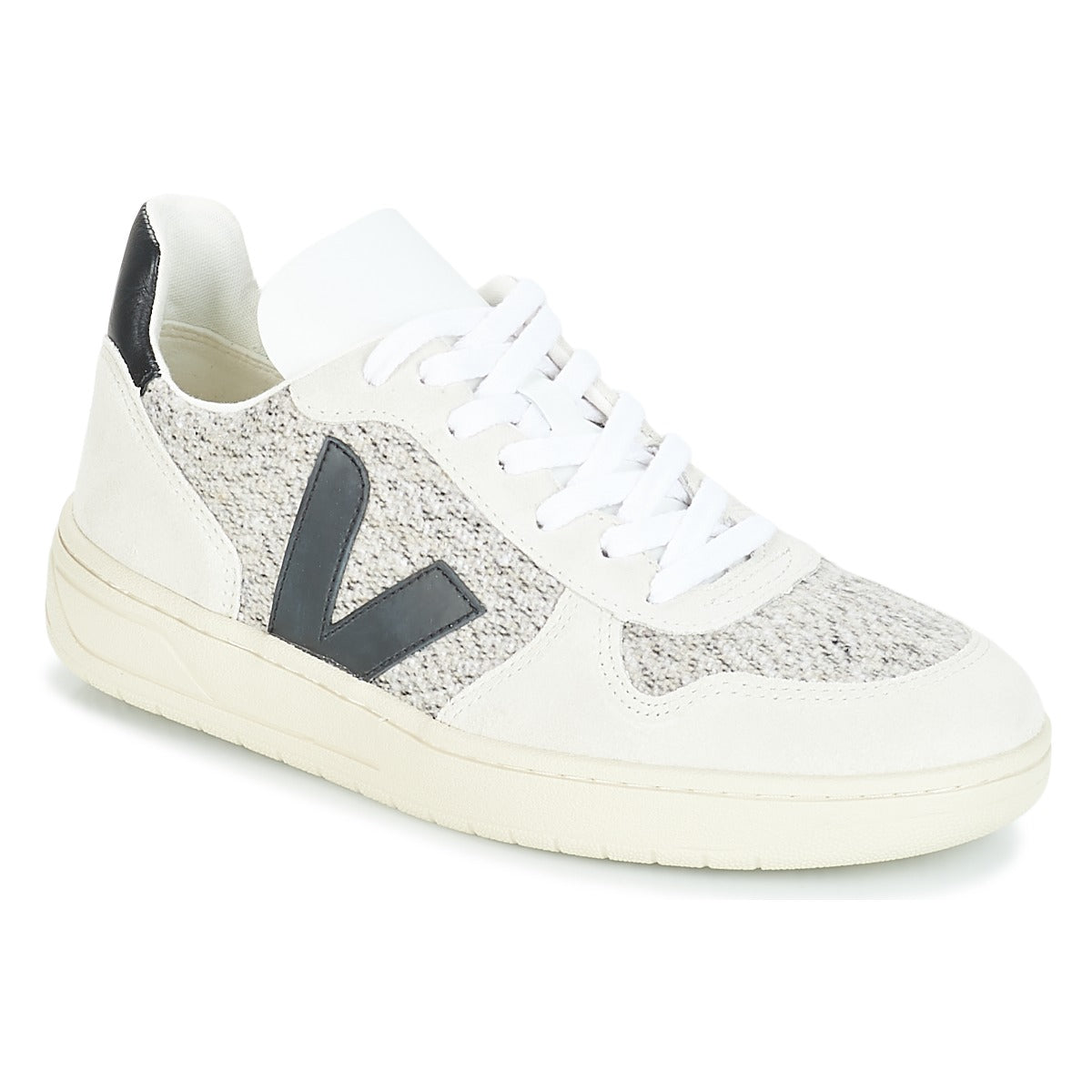 Sneakers Uomo Veja V-10 Bianco
