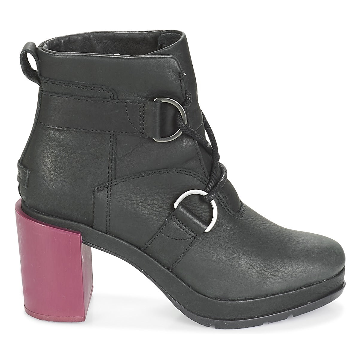 Stivaletti Donna Sorel MARGO LACE Nero