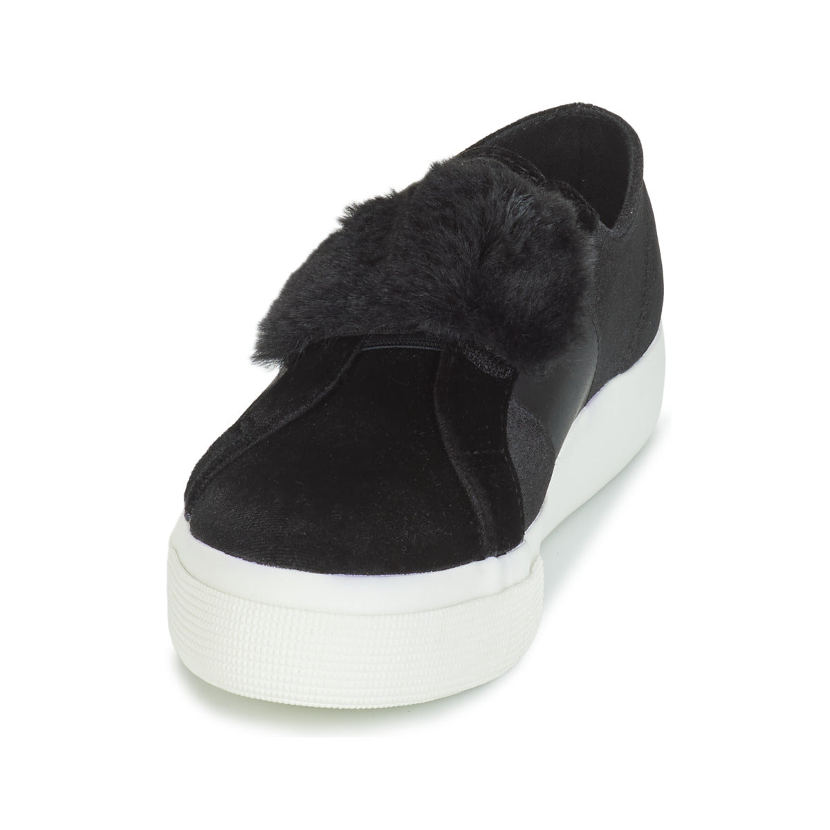 Sneakers basse Donna Superga 2750-LEAPATENTW Nero