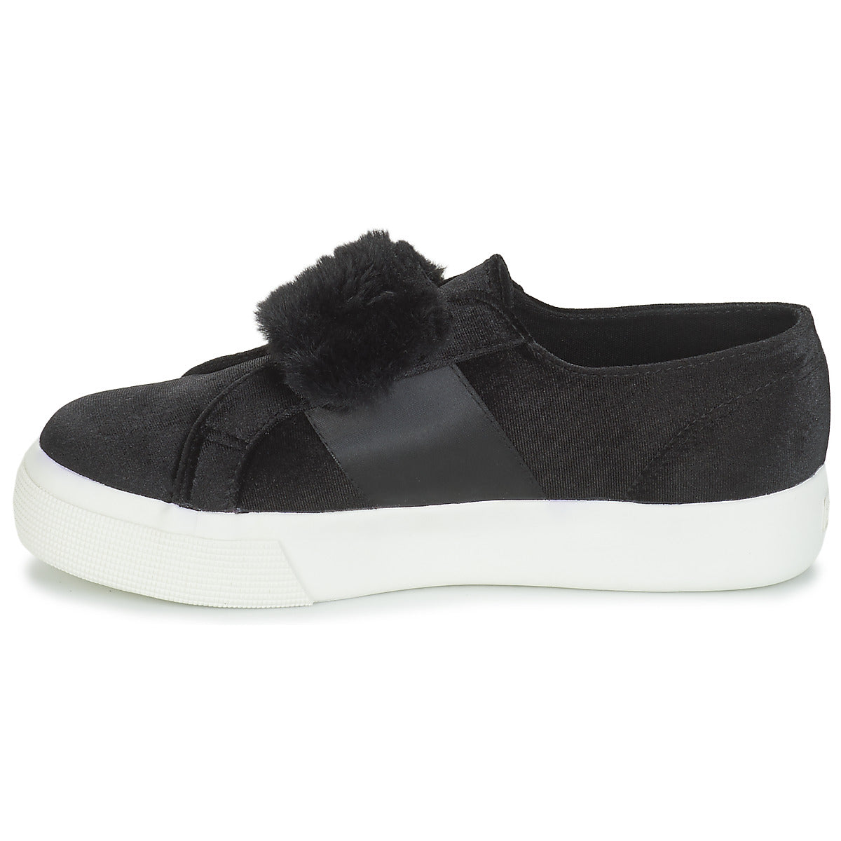 Sneakers basse Donna Superga 2750-LEAPATENTW Nero
