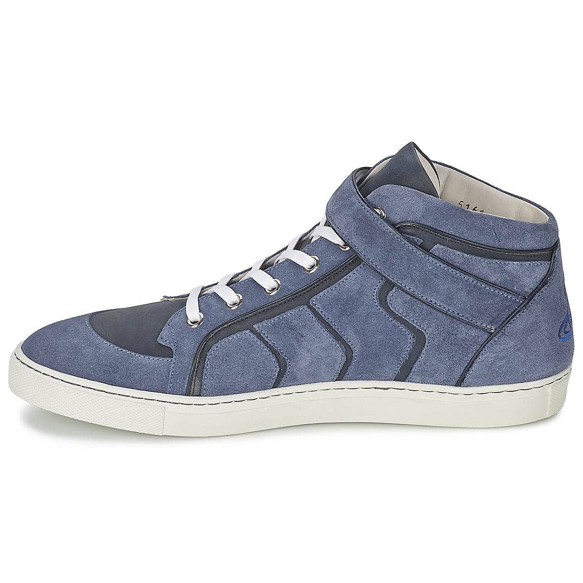 Sneakers alte Uomo Vivienne Westwood HIGH TRAINER Blu