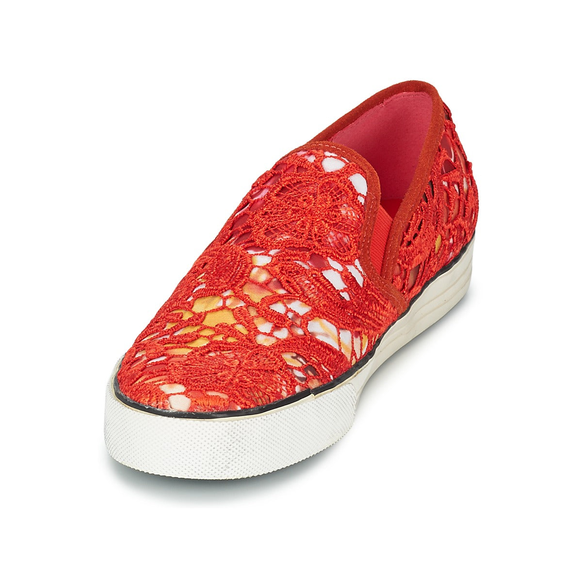 Scarpe Donna Colors of California LACE SLIP Rosso