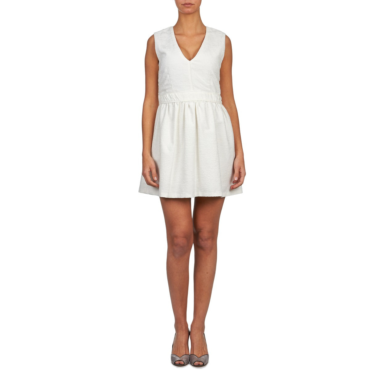 Abito corto Donna Suncoo CAGLIARI Bianco