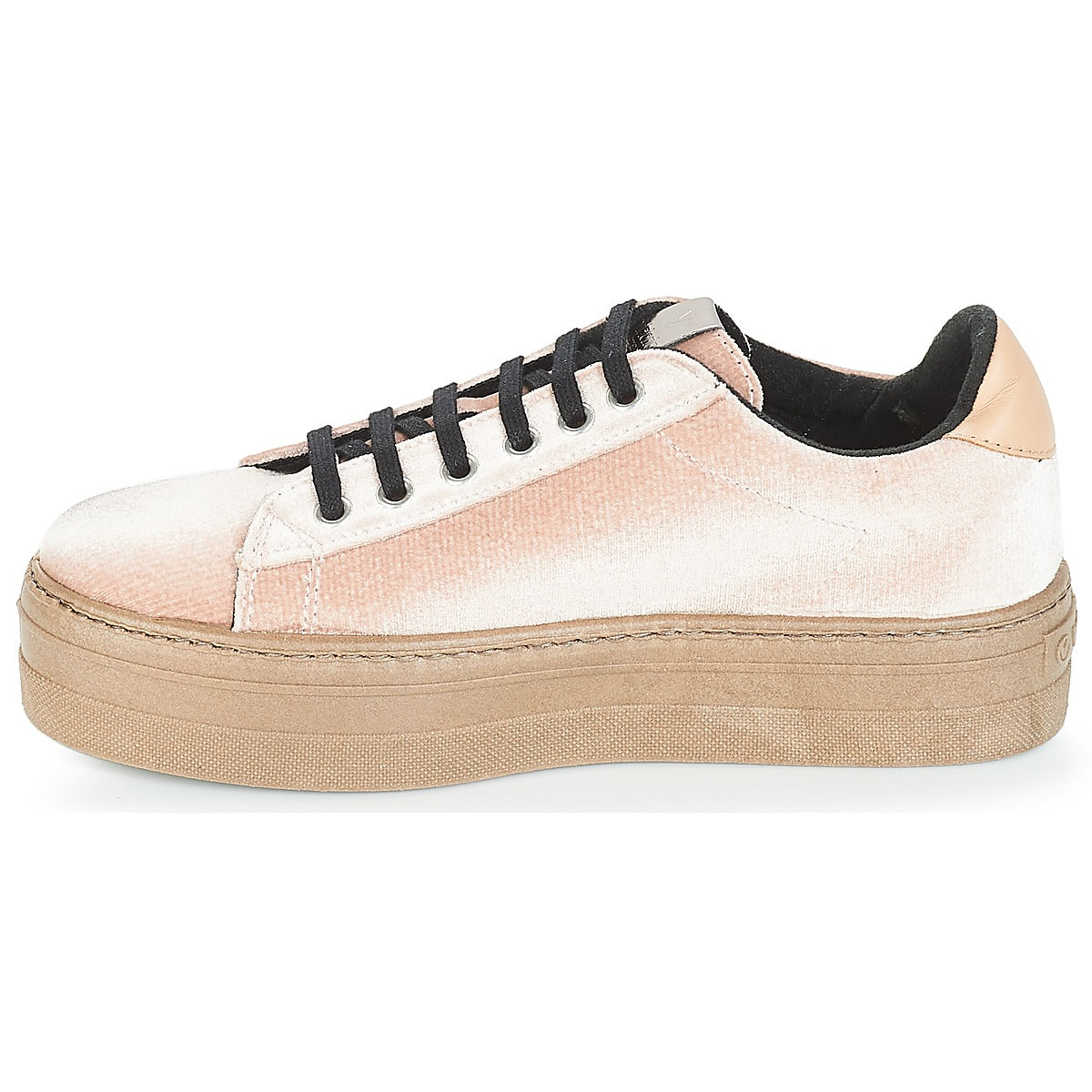 Sneakers basse Donna Victoria DEPORTIVO TERCIOPELO/CARAM Beige