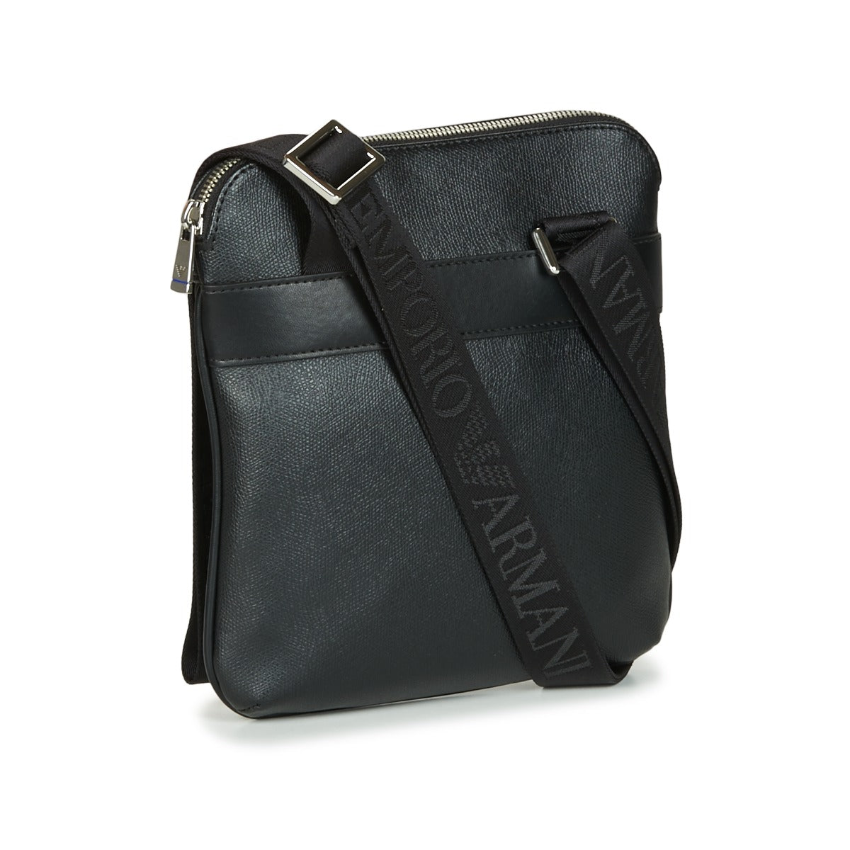 Borsa Shopping Uomo Emporio Armani BUSINESS FLAT MESSENGER BAG Nero