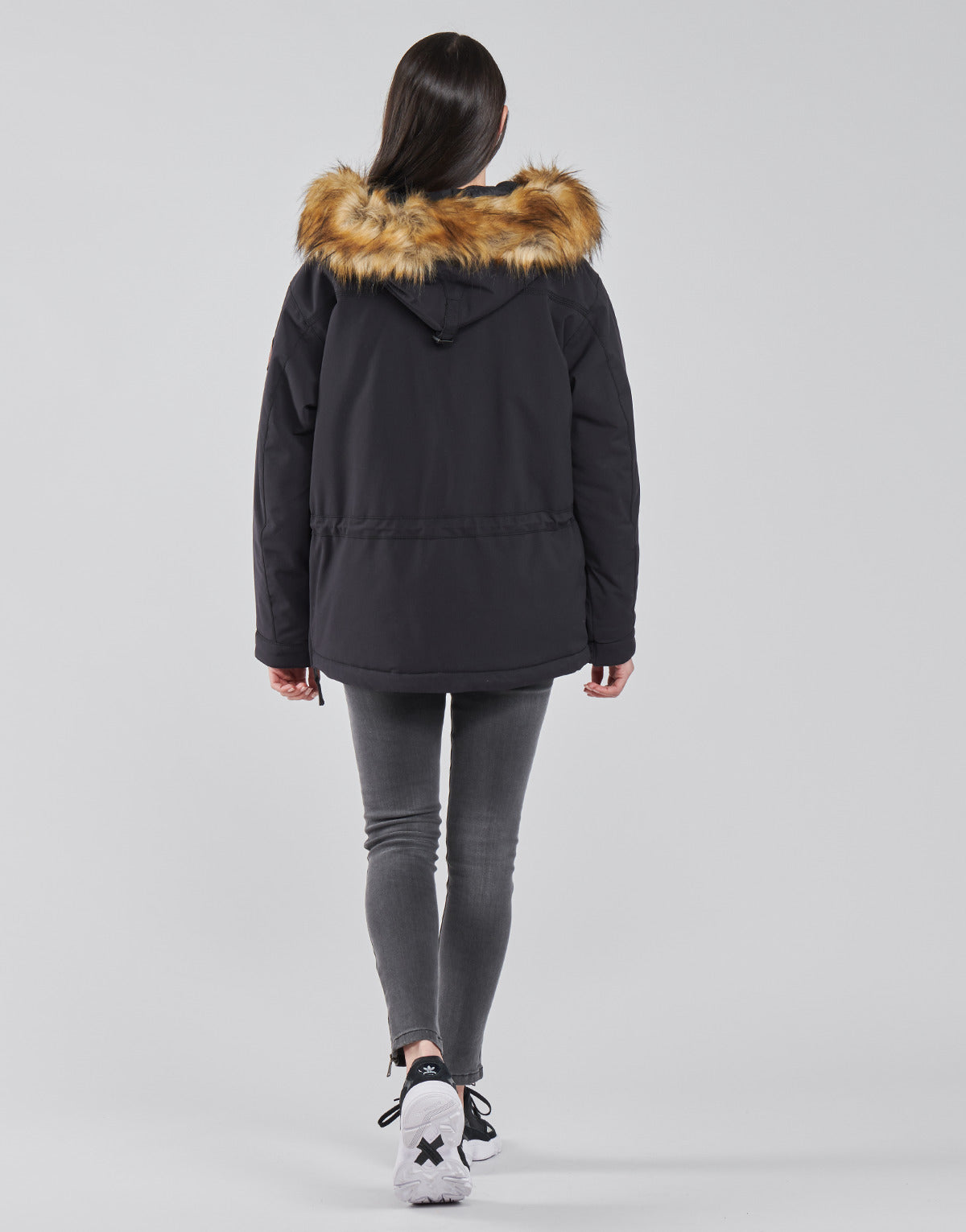 Parka Donna Napapijri SKIDOO Nero
