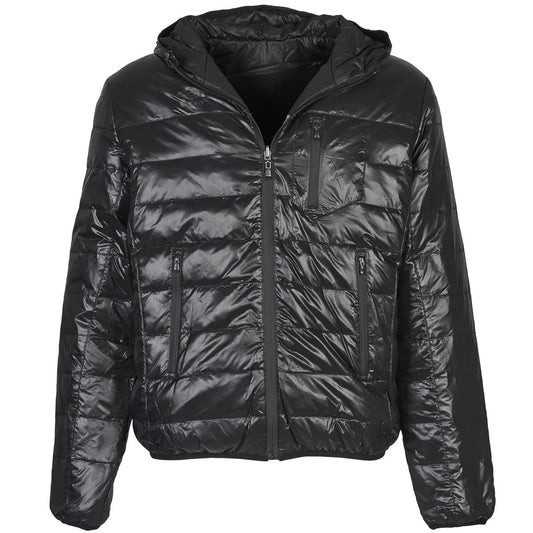 Piumino Uomo Umbro DIAMOND-DOUDOUNE-NOIR-SCHISTE Nero