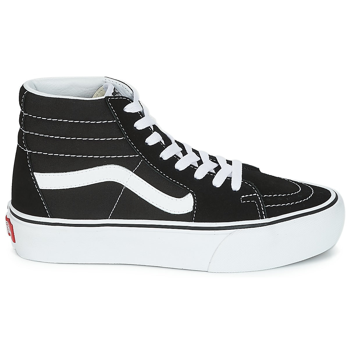 Sneakers alte Donna Vans SK8-Hi PLATFORM 2.1 Nero