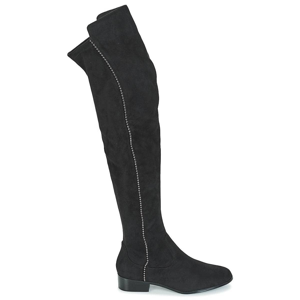 Stivali a metà coscia Donna Moony Mood JESSICA Nero