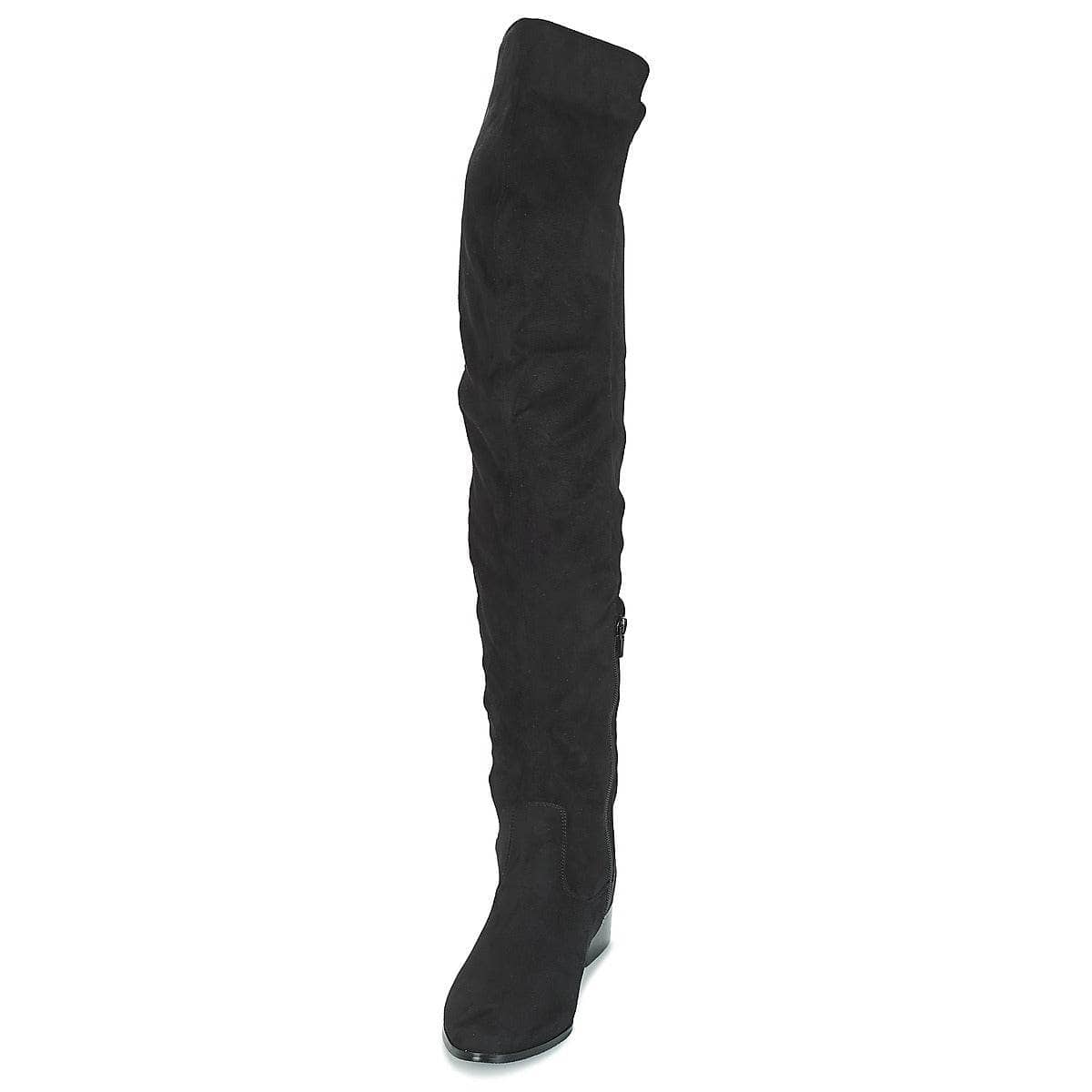 Stivali a metà coscia Donna Moony Mood JESSICA Nero