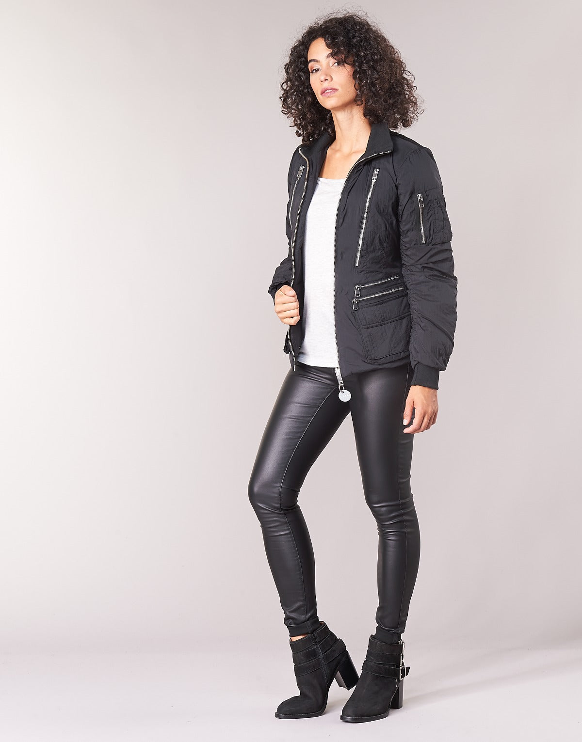 Piumino Donna Diesel W-BLANKYT Nero