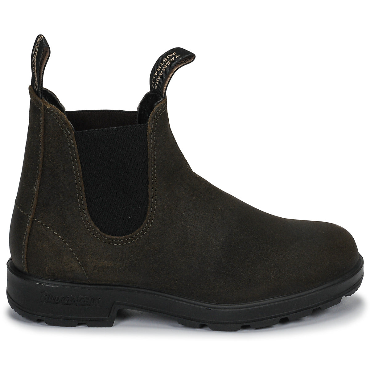Stivaletti Uomo Blundstone ORIGINAL SUEDE CHELSEA BOOTS Kaki