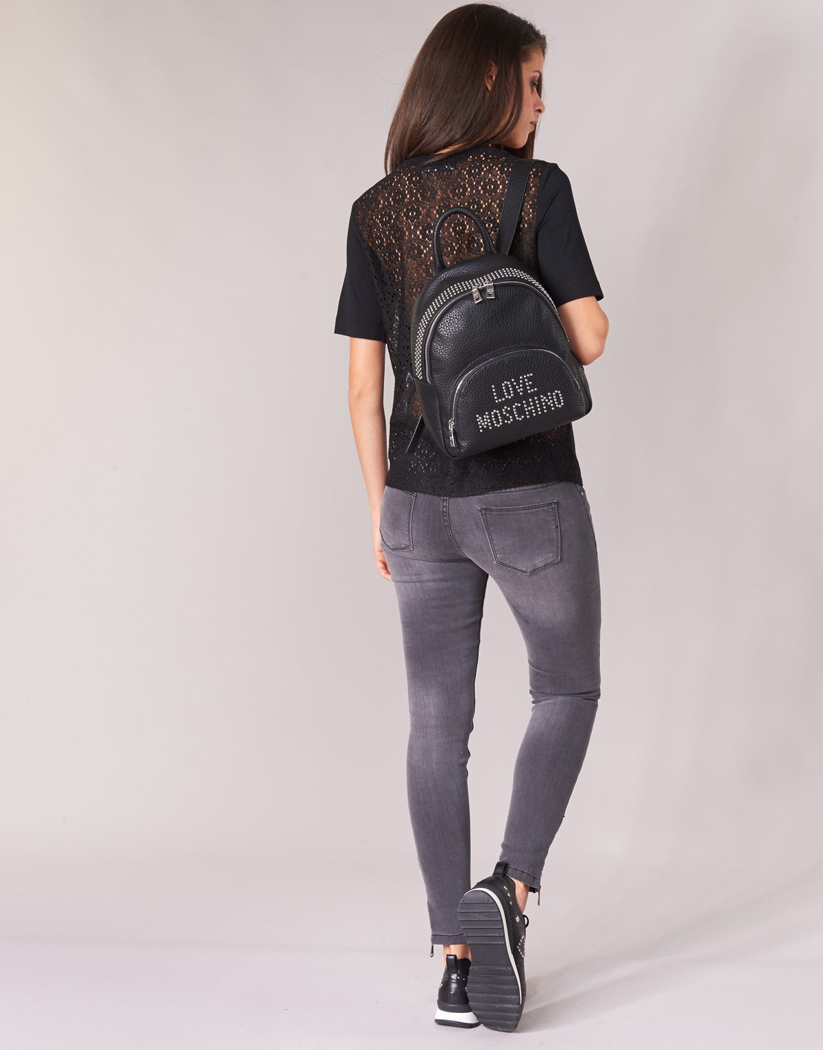 Camicetta Donna Love Moschino GAQUETA Nero