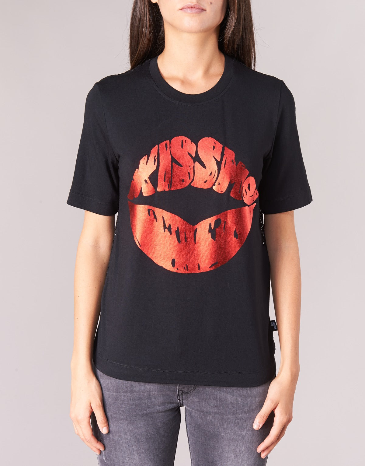 Camicetta Donna Love Moschino GAQUETA Nero