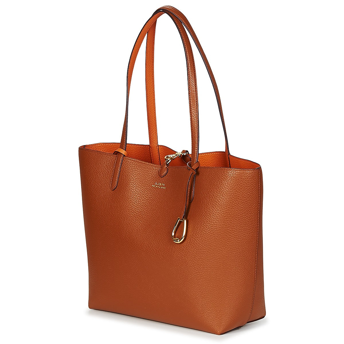 Borsa Shopping Donna Lauren Ralph Lauren MERRIMACK REVERSIBLE TOTE MEDIUM Marrone