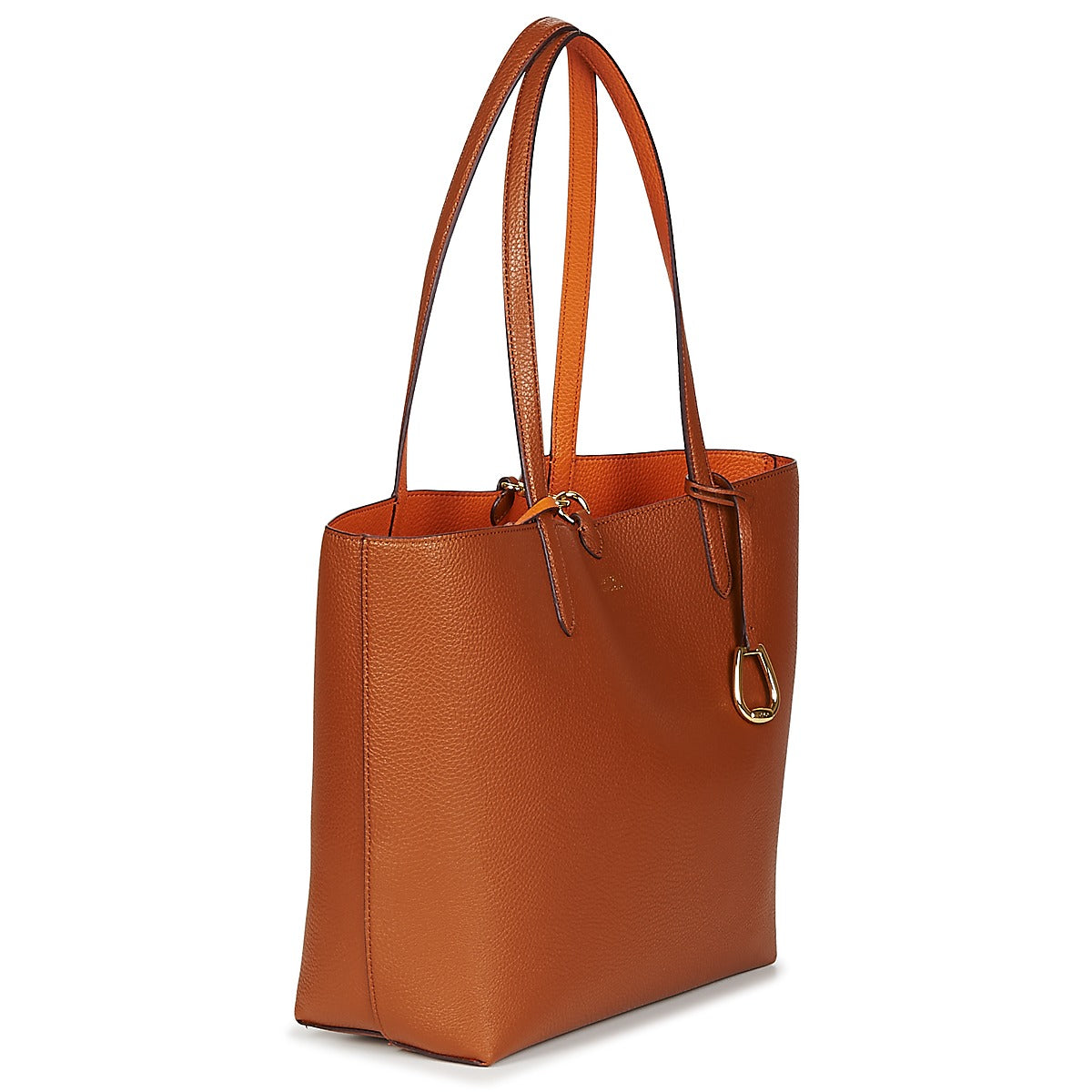 Borsa Shopping Donna Lauren Ralph Lauren MERRIMACK REVERSIBLE TOTE MEDIUM Marrone