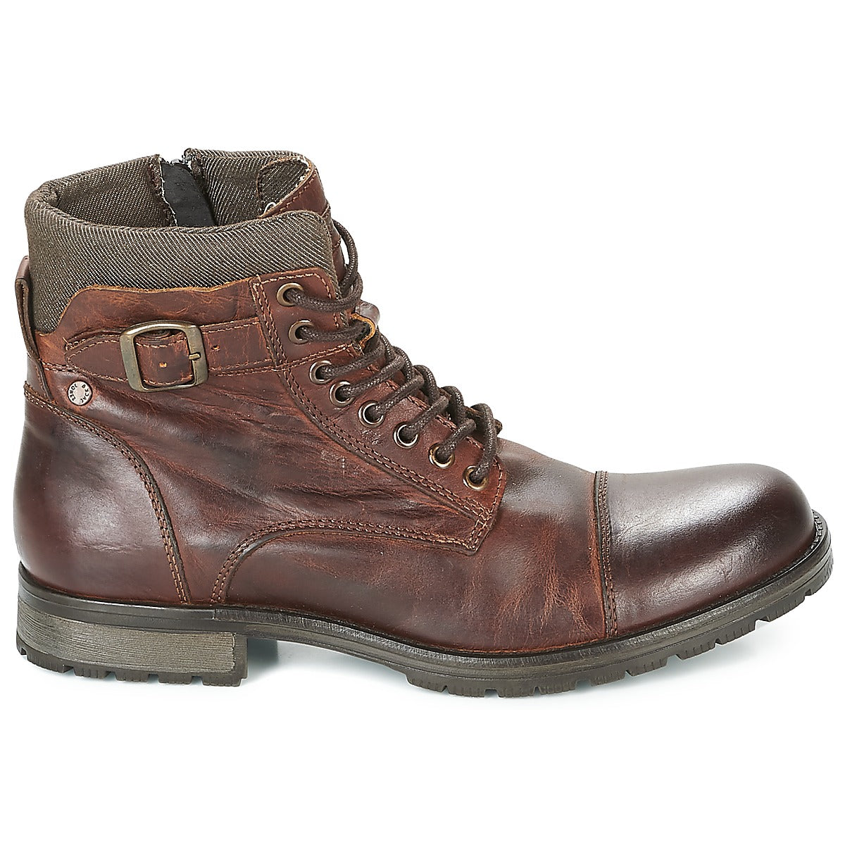 Stivaletti Uomo Jack & Jones ALBANY LEATHER Marrone