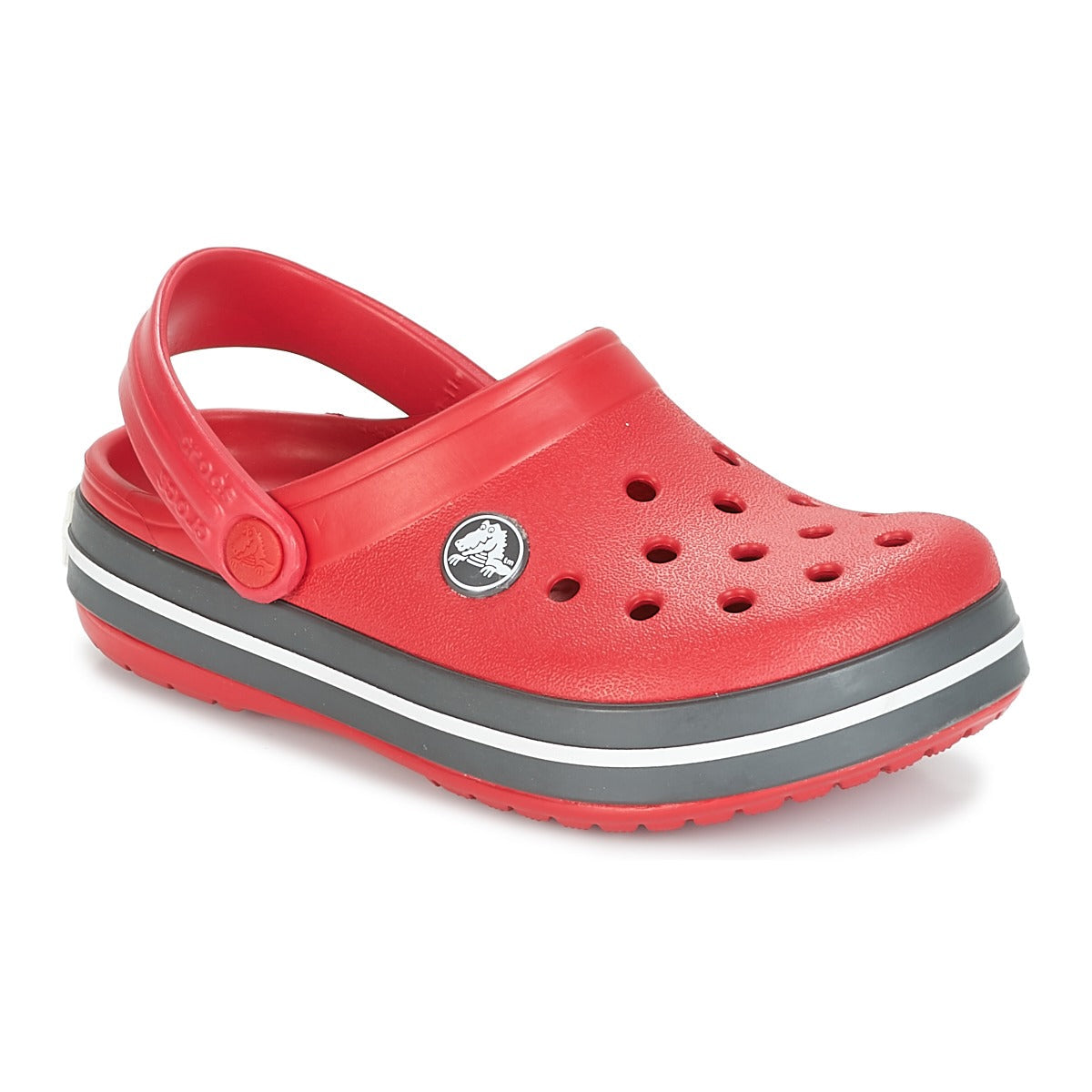 Scarpe bambini ragazza Crocs CROCBAND CLOG KIDS Rosso