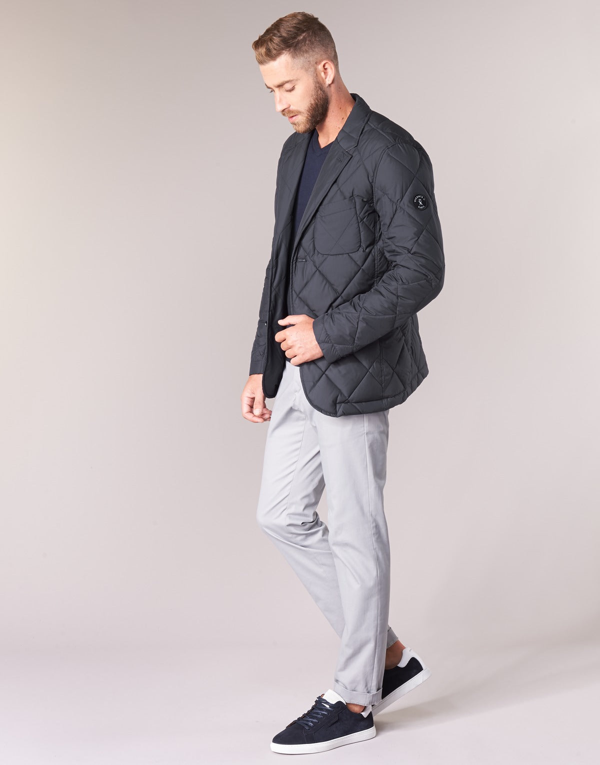 Giubbotto Uomo Vicomte A. ODIN QUILTED BLAZER Blu