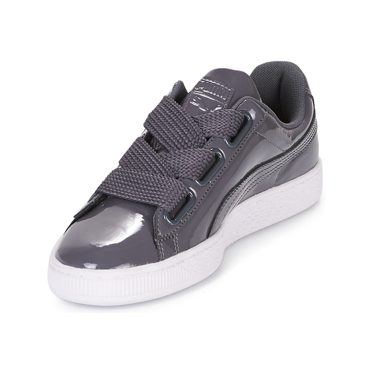 Sneakers basse Donna Puma WN BASKET HEART PATENT.IRO Grigio
