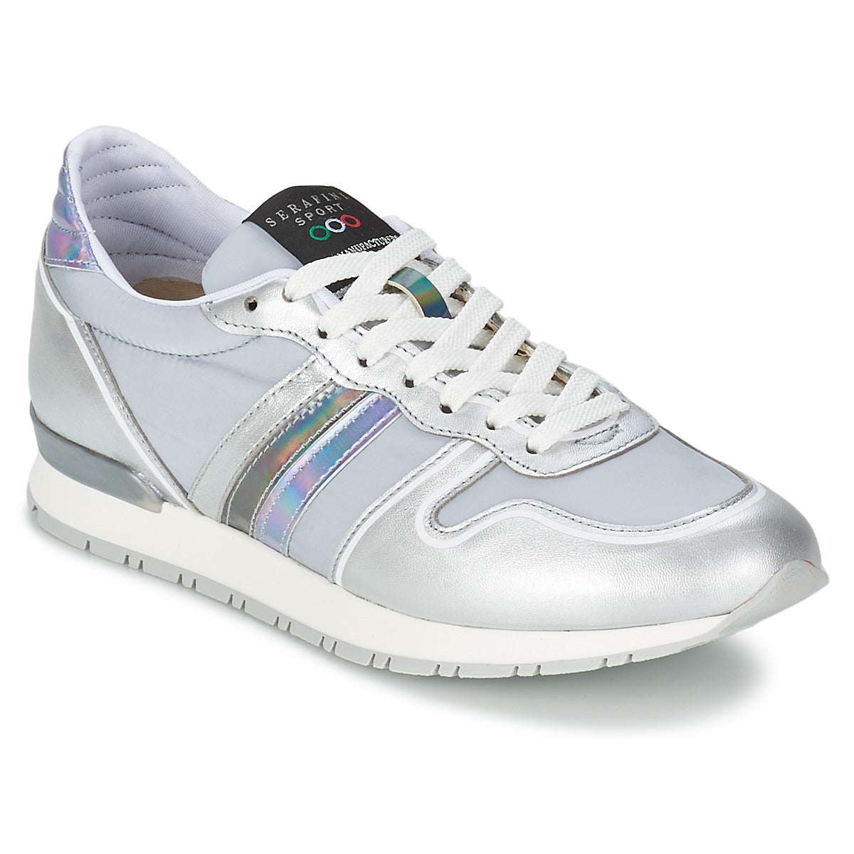 Sneakers basse Donna Serafini LOS ANGELES Argento