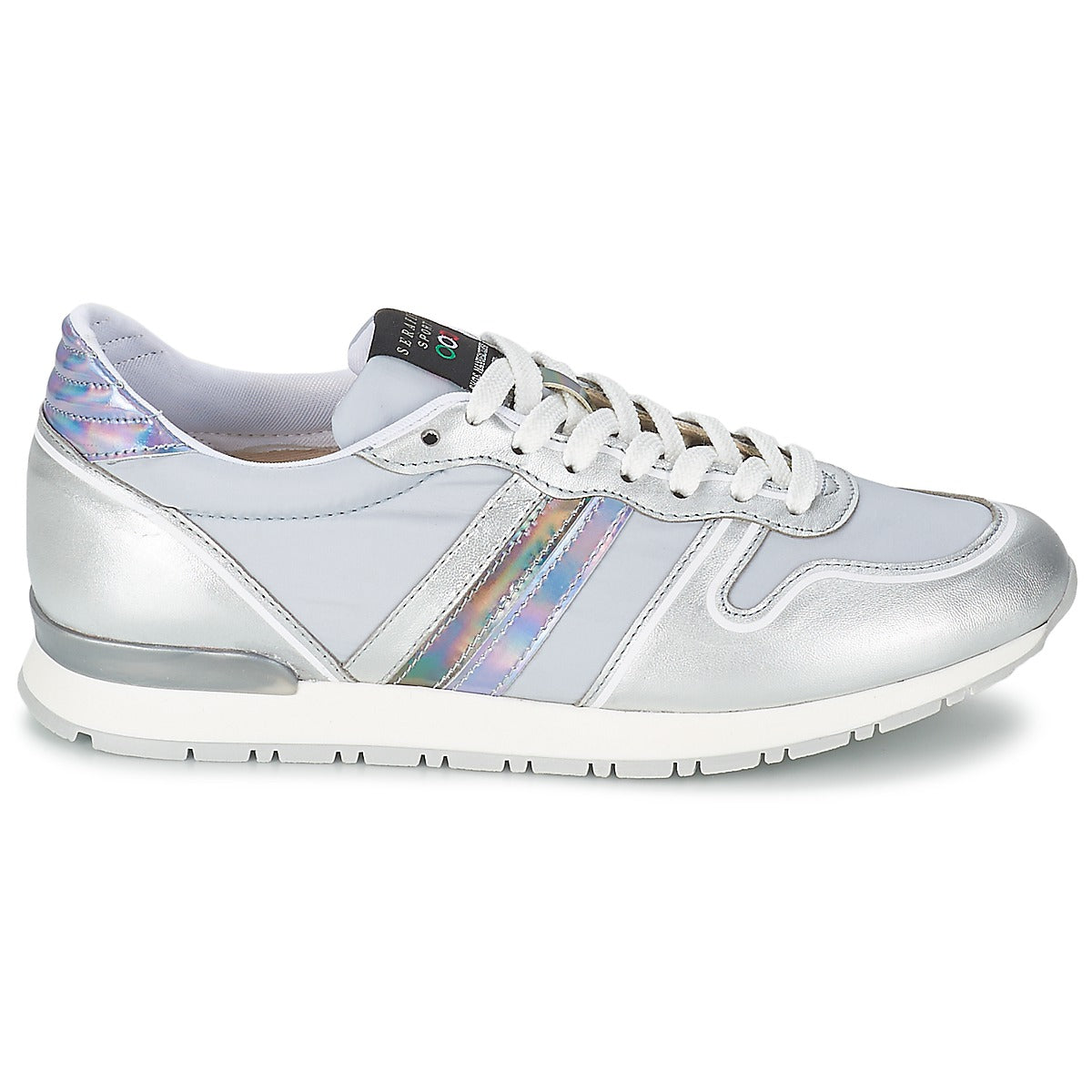 Sneakers basse Donna Serafini LOS ANGELES Argento