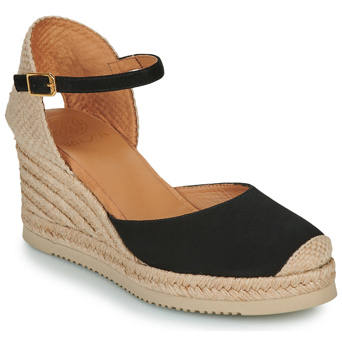 Scarpe Espadrillas Donna Unisa CACERES Nero