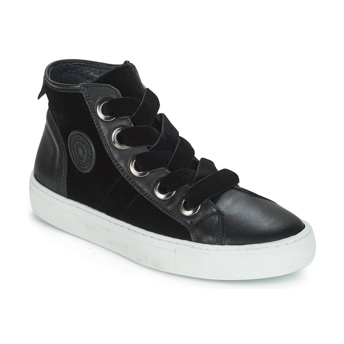Sneakers alte Donna Pataugas Zally Nero