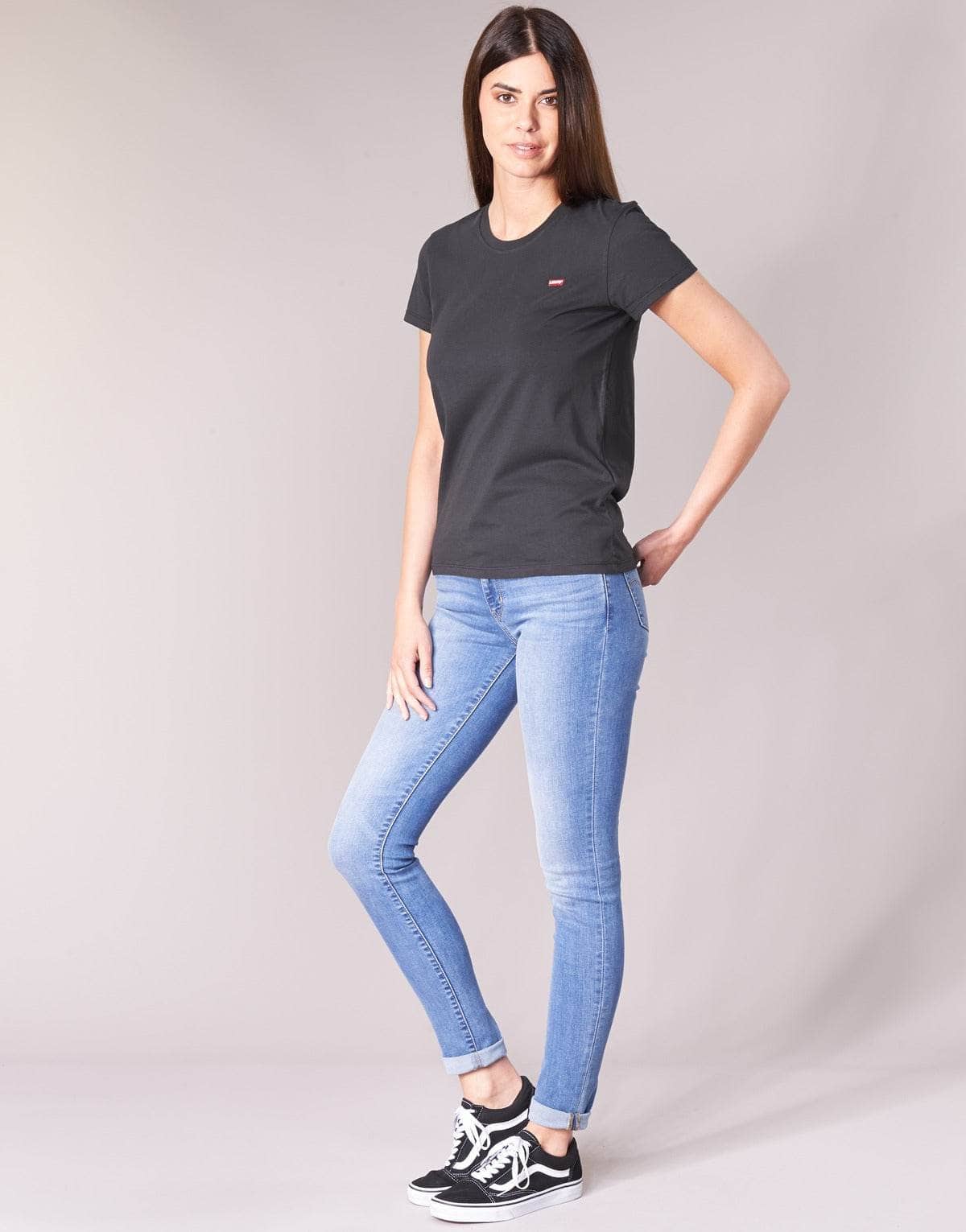 T-shirt Donna Levis PERFECT TEE Nero