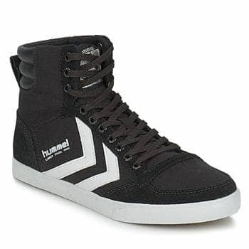 Sneakers alte Uomo hummel TEN STAR HIGH CANVAS Nero
