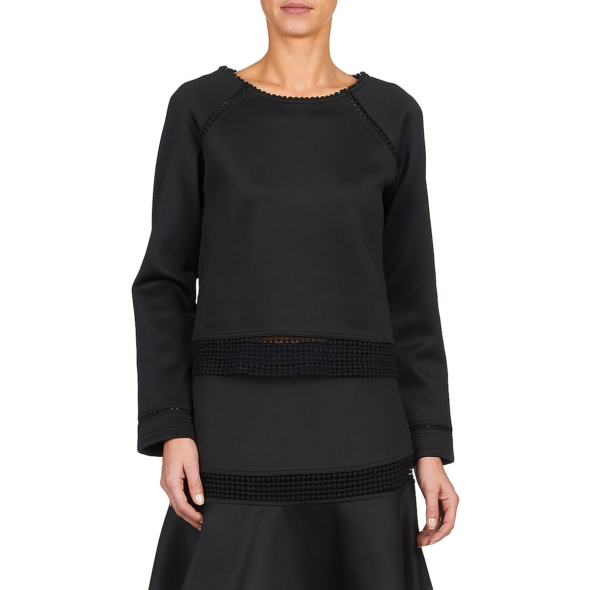 Felpa Donna Brigitte Bardot AMELIE Nero