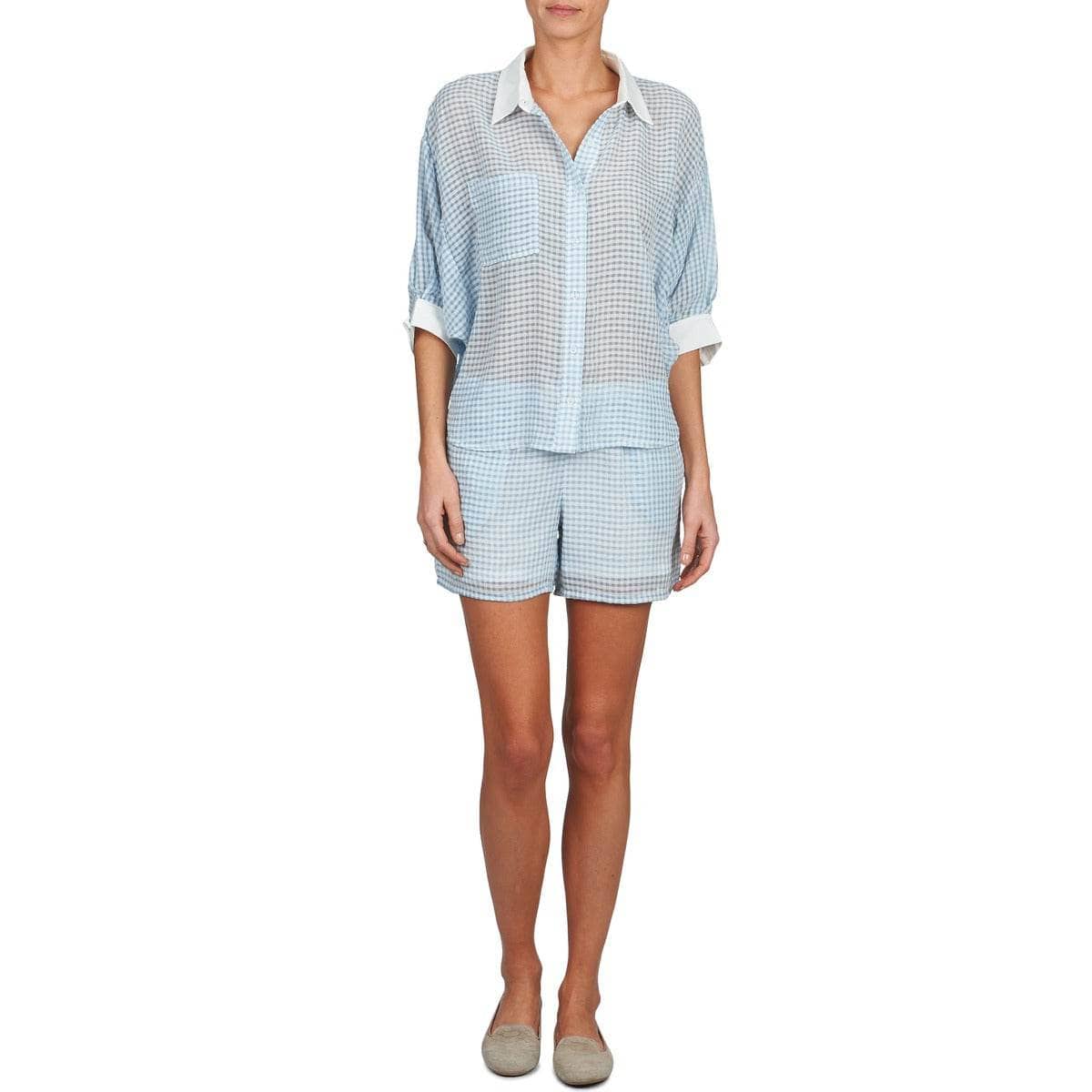 Shorts Donna Brigitte Bardot ANGELIQUE Blu