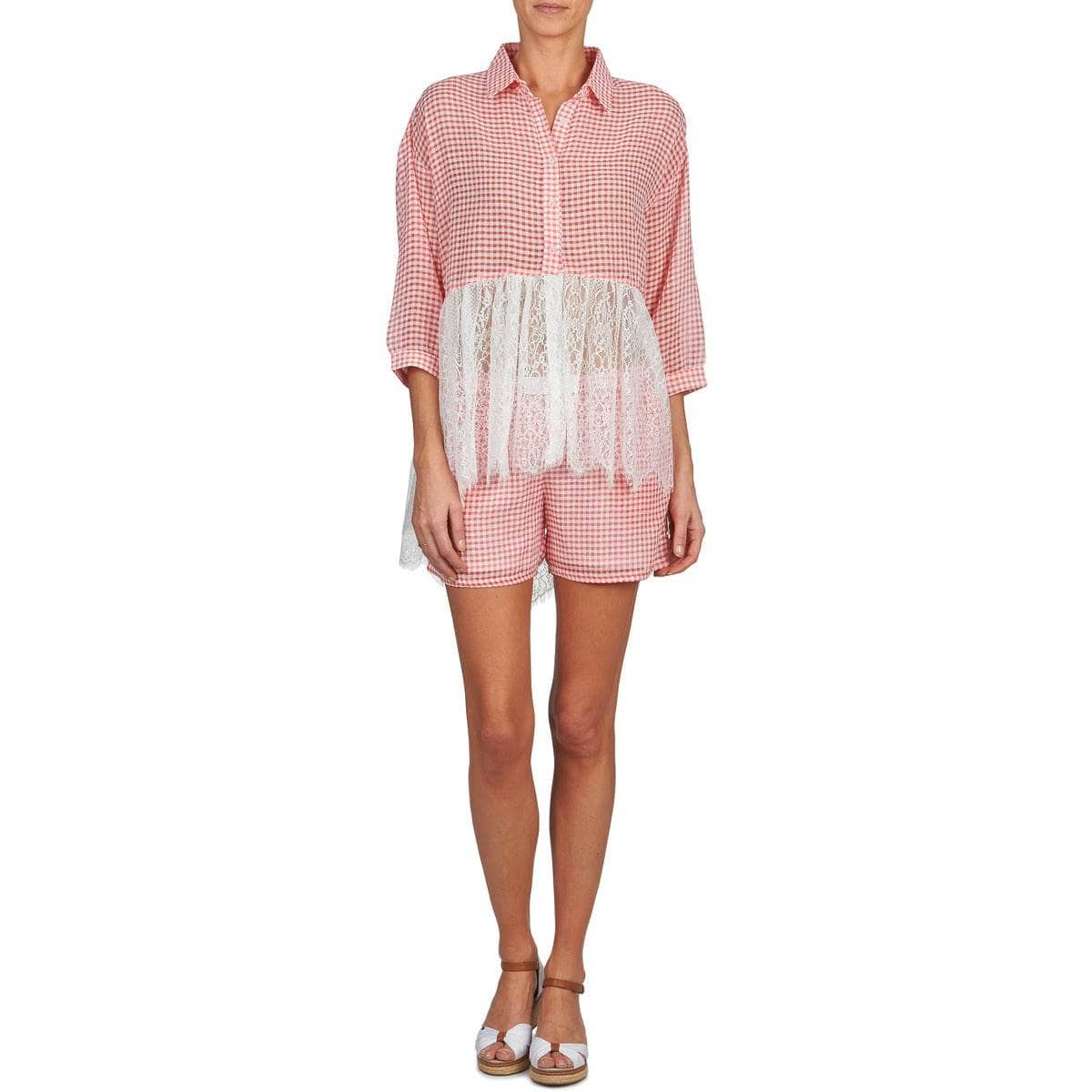 Shorts Donna Brigitte Bardot ANNE Rosso