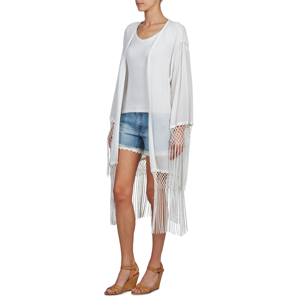 Gilet / Cardigan Donna Brigitte Bardot ANTOINETTE Bianco