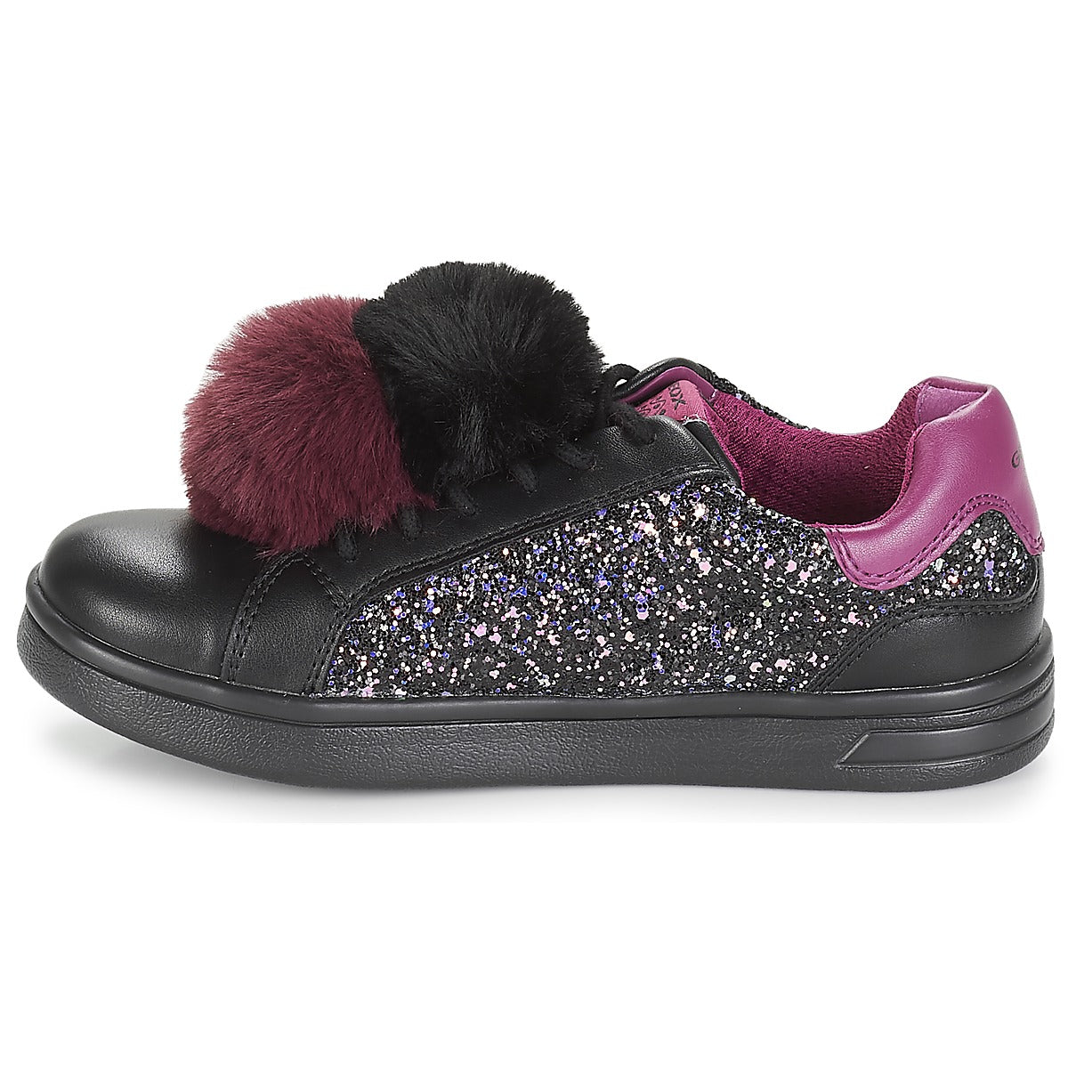Scarpe bambini ragazza Geox J DJROCK GIRL Nero