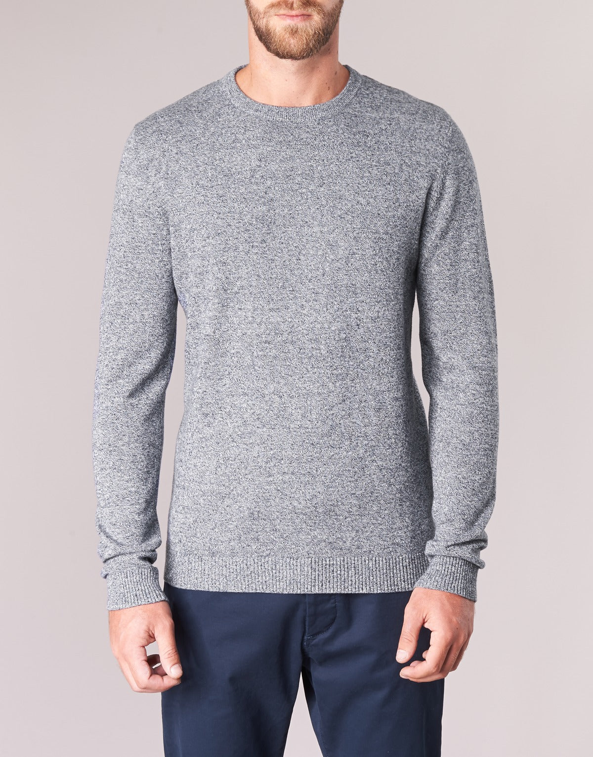 Maglione Uomo Jack & Jones  JJEBASIC  Grigio