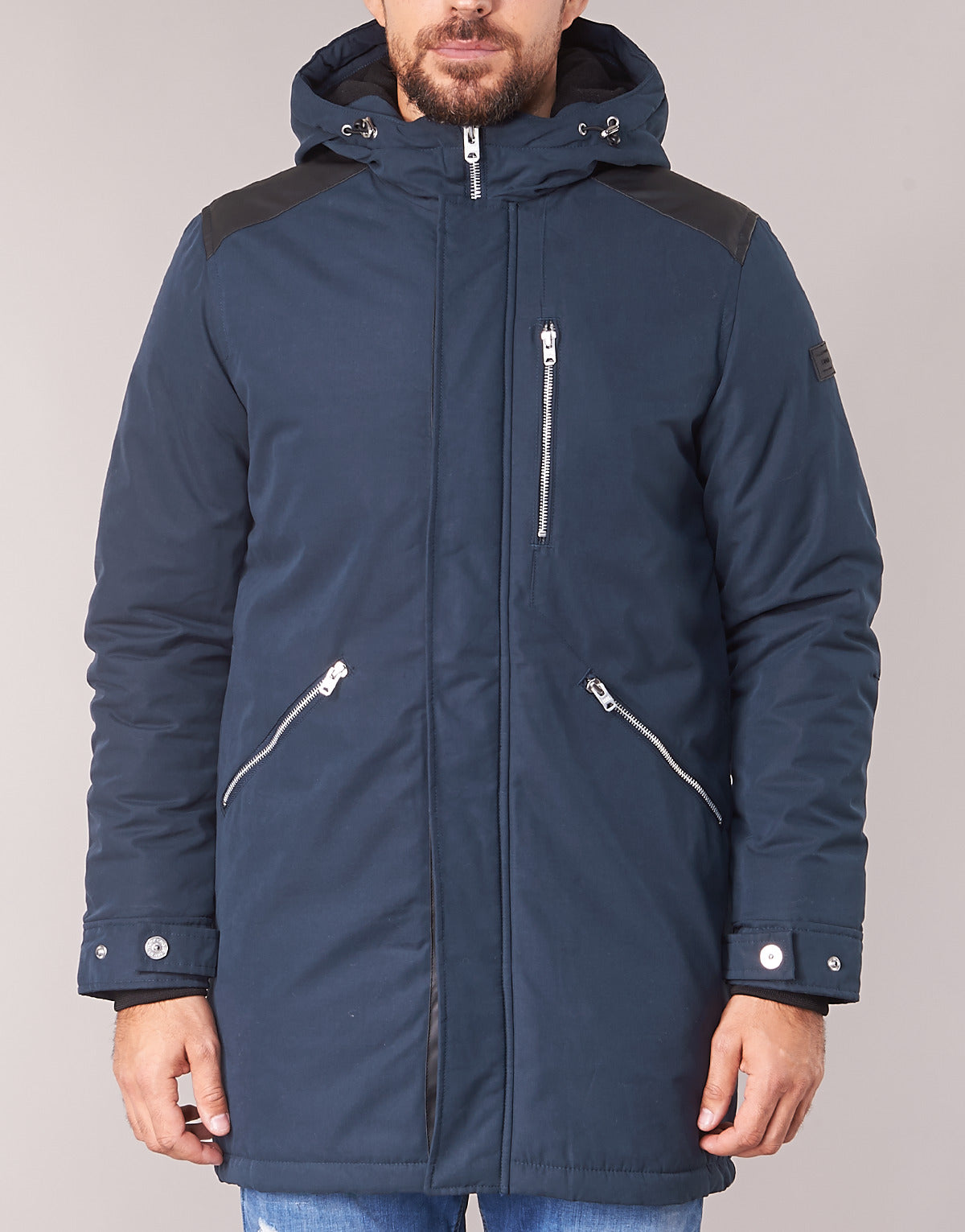 Parka Uomo Jack & Jones  JCOFIGURES  Blu