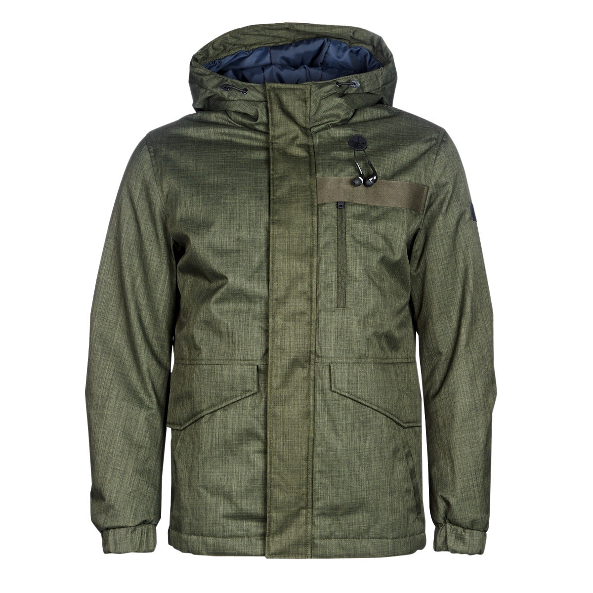 Parka Uomo Jack & Jones  JCOHUGO  Kaki